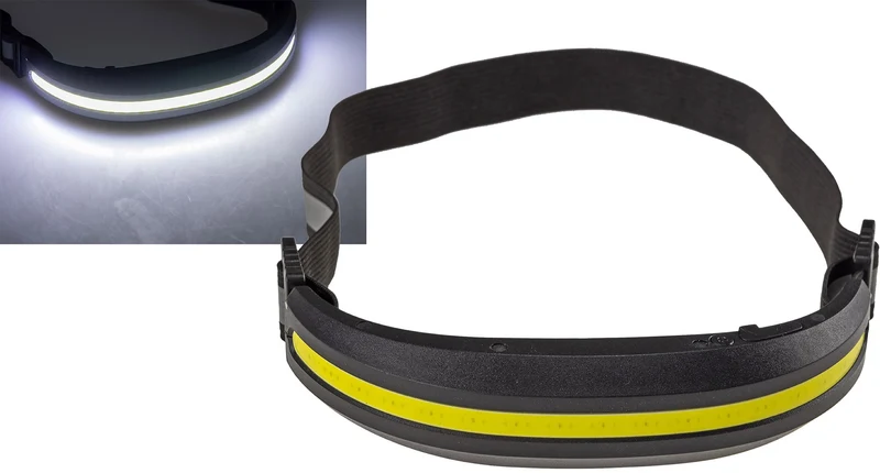 LED-Stirnlampe mit Akku "CTH-8" 5W, 400 Lumen, 230° Ausleuchtung, USB-C