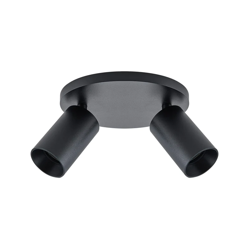 Deko-Light Can Tilt Round, 2x 7,5 W GU10, Schwarz