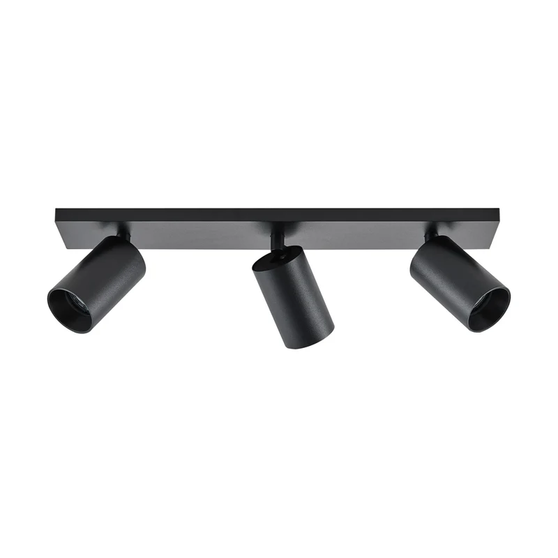 Deko-Light Can Tilt Square, 3x 7,5 W GU10, Schwarz