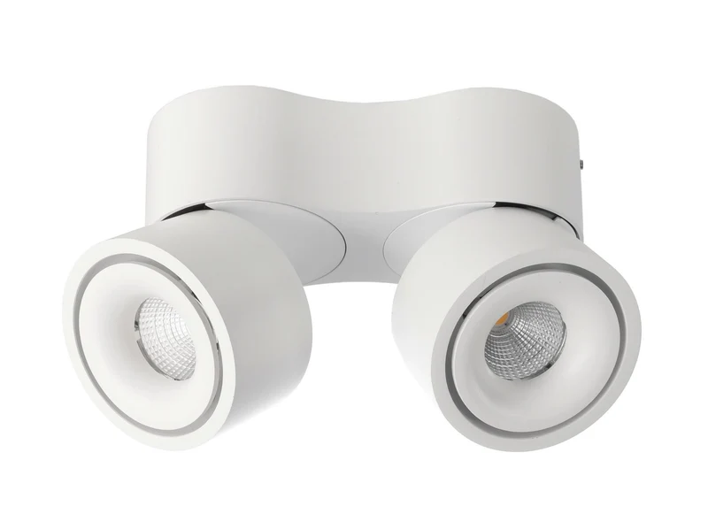 Deko-Light Uni 2 Mini Double, Tilt, 21 W, DIM, 2700 K, Weiß
