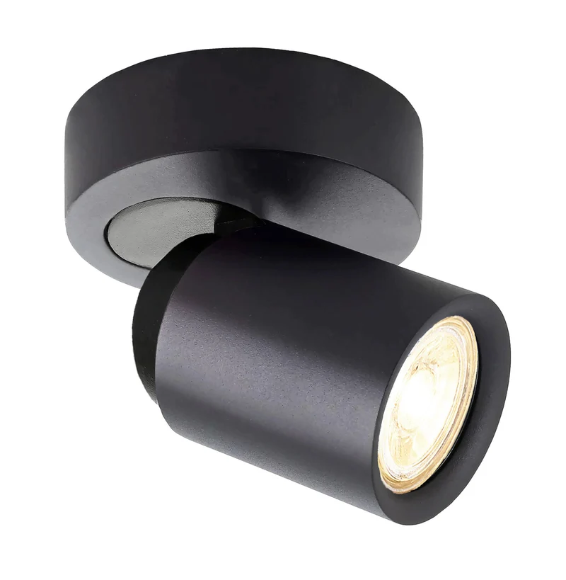 Deko-Light Librae Round I, 1x max. 50 W GU10, Schwarz