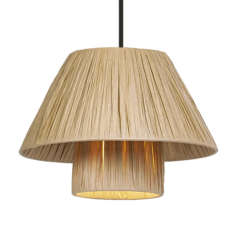 OSRAM DECOR Bamboo Paper Pendelleuchte Braun, 280mm, E27