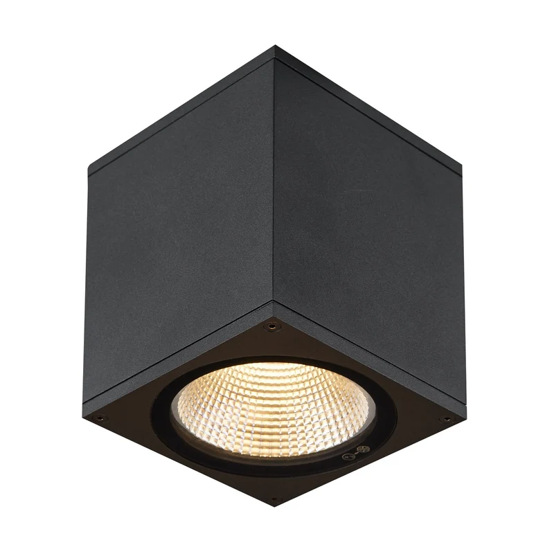 SLV ENOLA SQUARE M Outdoor LED Deckenaufbauleuchte anthrazit CCT 3000/4000K