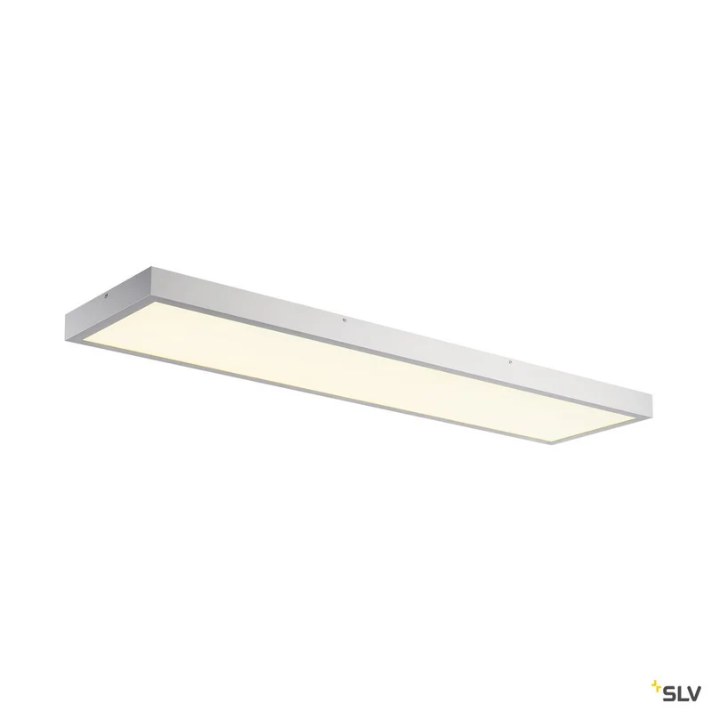 SLV PANEL DALI Indoor LED Deckenaufbauleuchten 1200x300mm grau 4000K