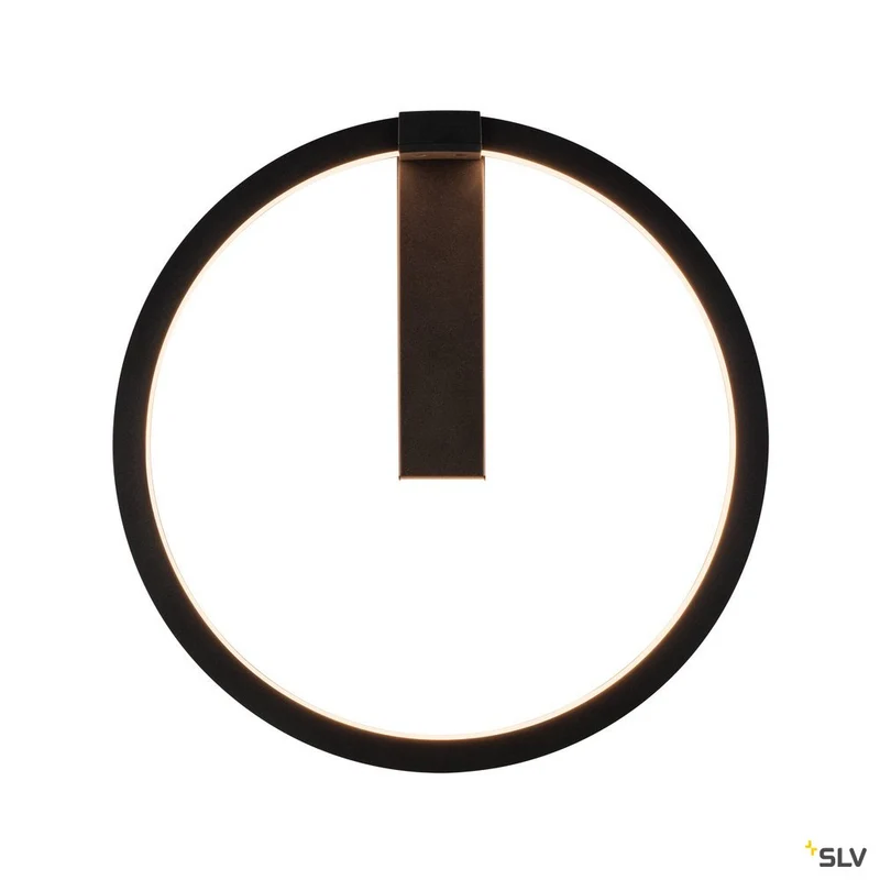 SLV ONE 40 DALI Indoor LED Wandaufbauleuchte schwarz