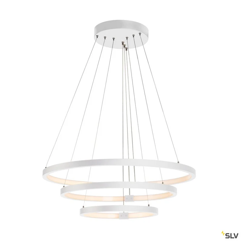 SLV ONE TRIO DALI Indoor LED Pendelleuchte weiß