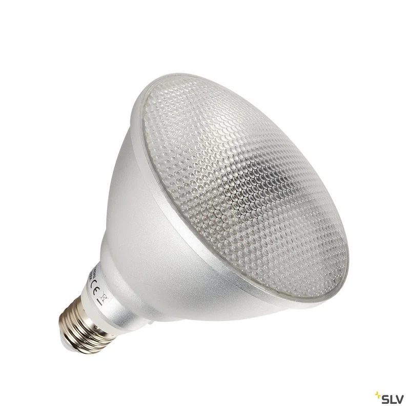 SLV PAR38 Retrofit COB LED Leucht- mittel, E27, 3000K, anodized aluminium