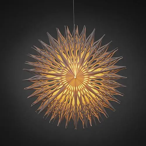 Weißer Papierstern 78cm 5929-200