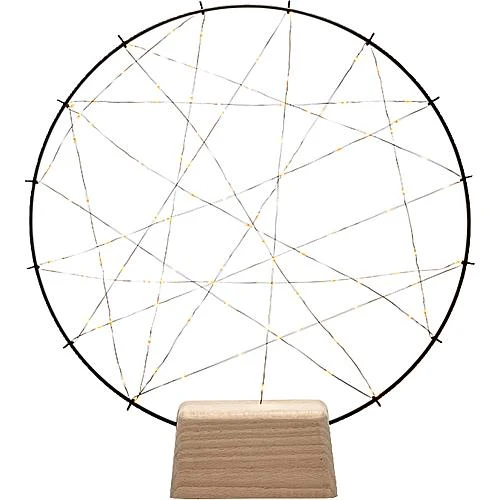 LED Metallsilhouette 'kleiner Ring' 1783-787