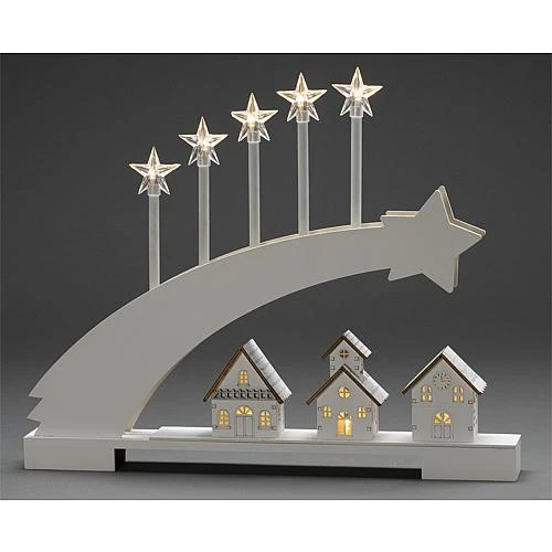 LED Holzsilhouette 'Komet' 3284-210