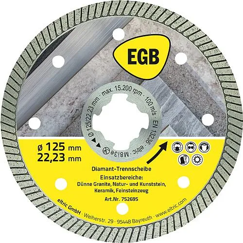 EGB Diamant-Trennscheibe 125mm X-LockFineCut 96108