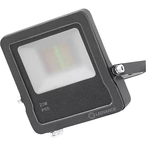Smart+ Strahler RGB+W IP65 20W dunkelgrau
