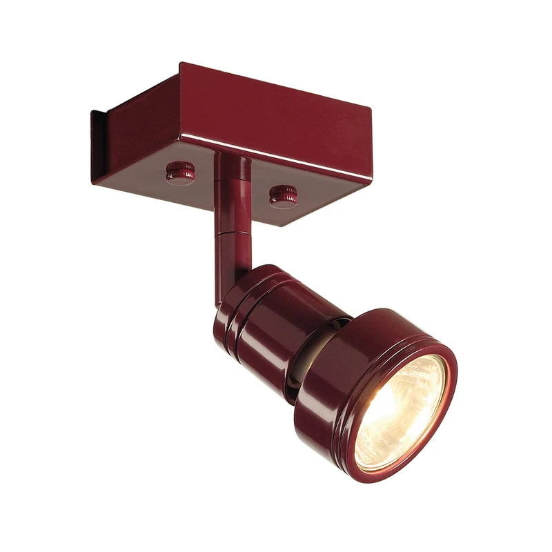 SLV PURI 1 Deckenleuchte, weinrot,1xGU10, max. 1x50W, m.Decoring