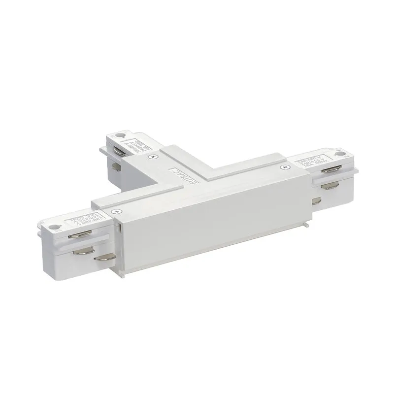 SLV EUTRAC T-Verbinder Erderechts, weiss