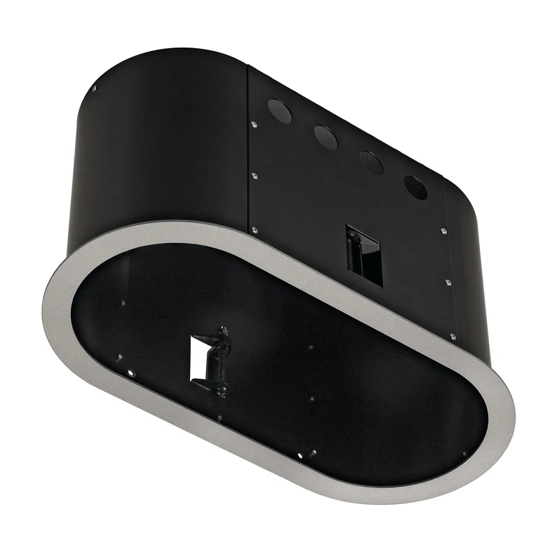 SLV AIXLIGHT PRO 2 FRAME ROUNDEinbaurahmen, silbergrau /schwarz