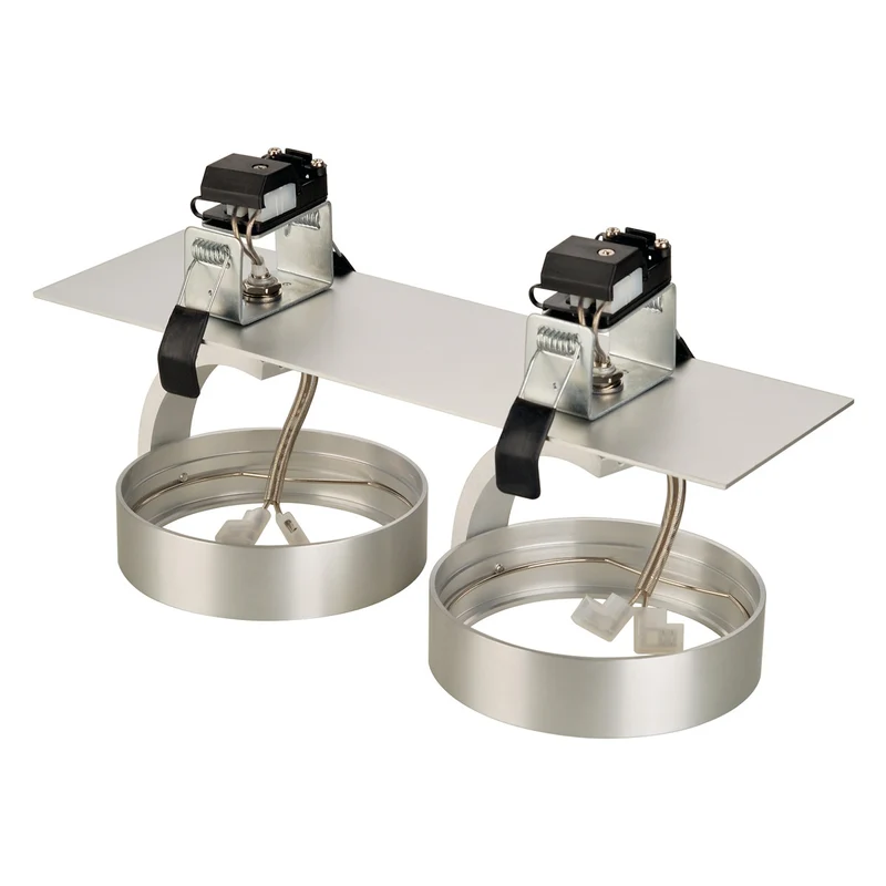 SLV KALU RECESSED 2 Einbauleuchtealu brushed, 2xQRB111,max. 2x50W