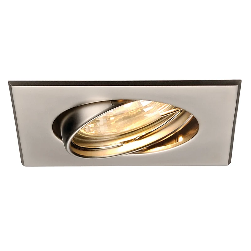 SLV GU10 SP SQUARE Downlight,eckig, titan, GU10, max. 50W