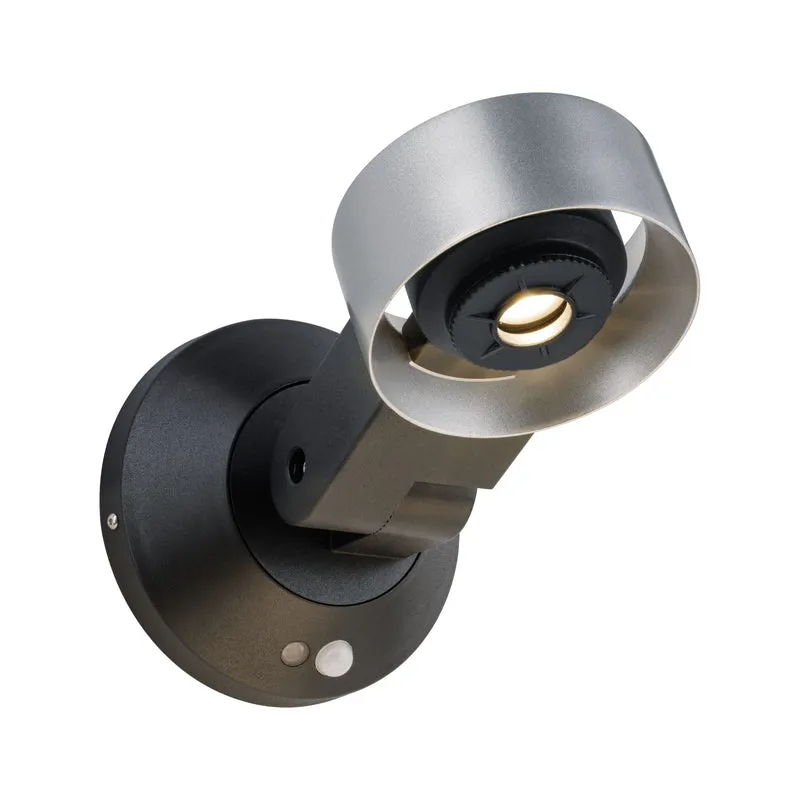 Paulmann Outdoor 230V Cone Lamp IP44 8W 3000K silber anthrazit Alu Acryl