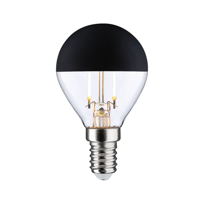 Paulmann Modern Classic Edition Standard 230V LED Tropfen 250lm 2,5W 2700K Kopfspiegel Schwarz matt