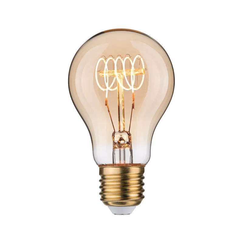 Paulmann Rustic Shine Standard 230V LED Birne 300lm 4,5W 1800K dimmbar Gold
