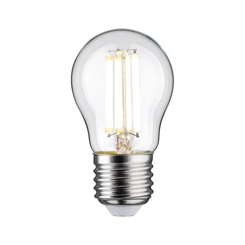 Paulmann Eco-Line Filament 230V LED Tropfen 1er-Set 80mm 840lm 4W 4000K Klar