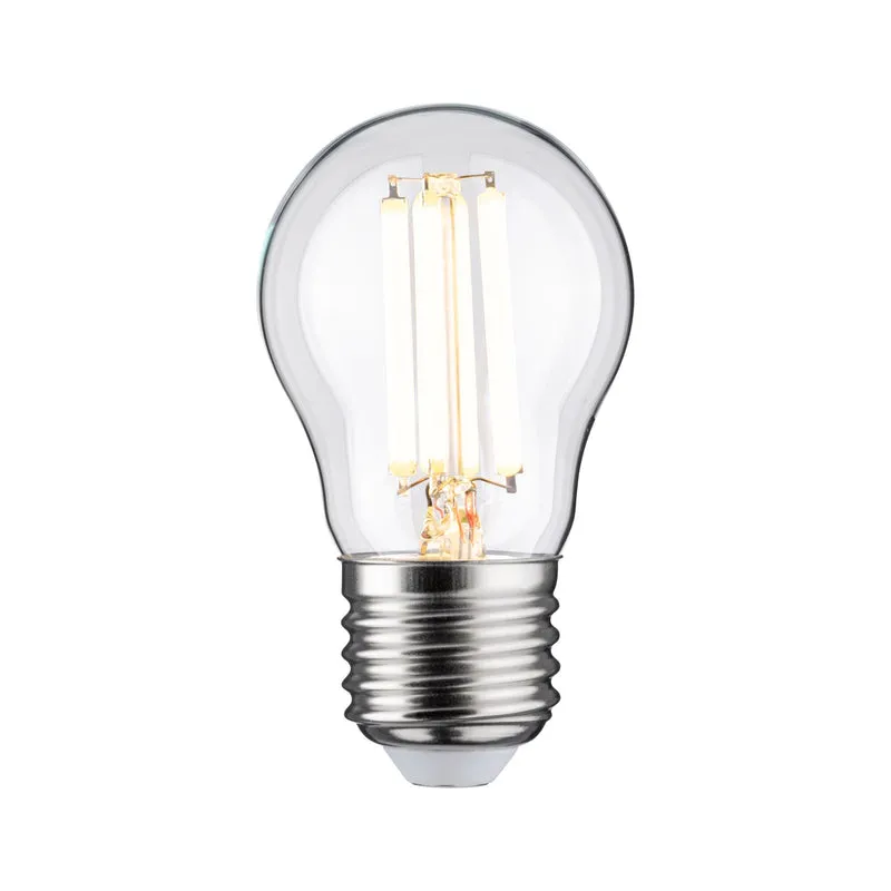 Paulmann Eco-Line Filament 230V LED Tropfen 1er-Set 80mm 840lm 4W 3000K Klar