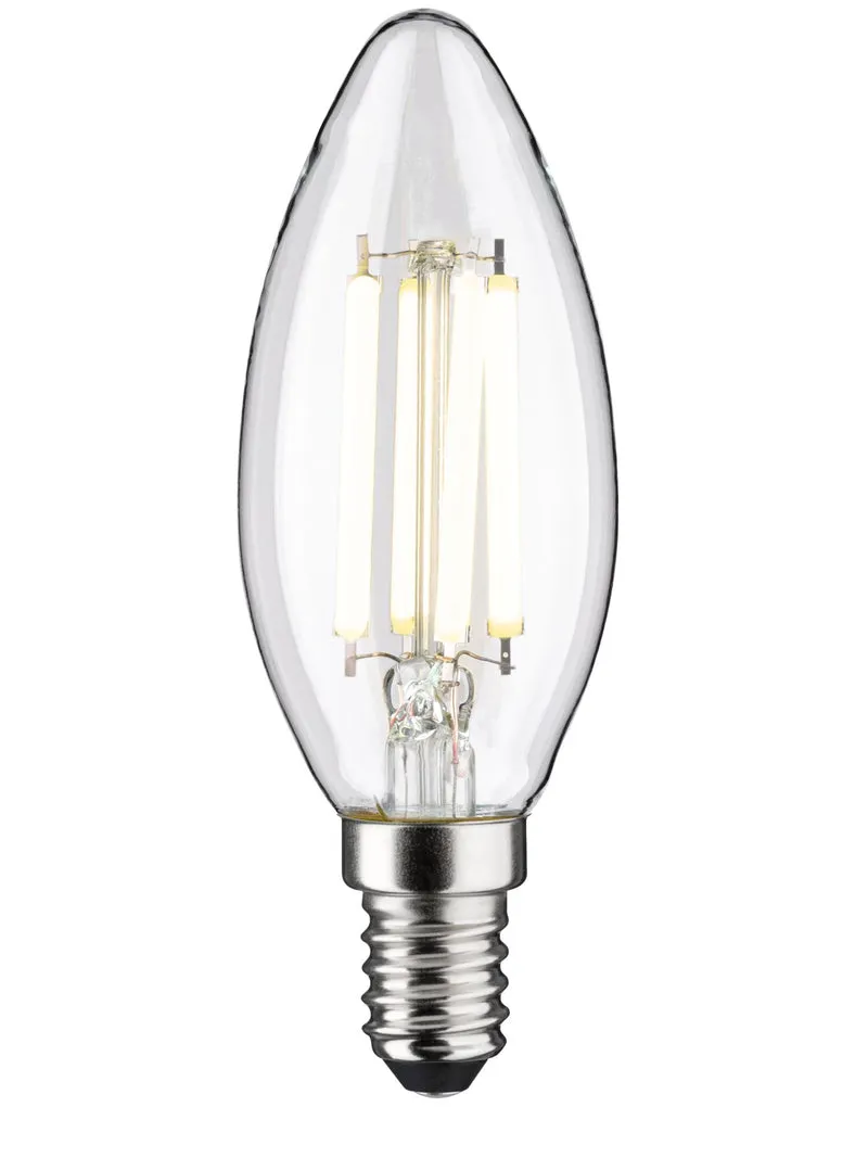 Paulmann Eco-Line Filament 230V LED Kerze 101mm 840lm 4W 4000K Klar