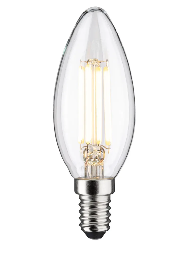 Paulmann Eco-Line Filament 230V LED Kerze 101mm 840lm 4W 3000K Klar