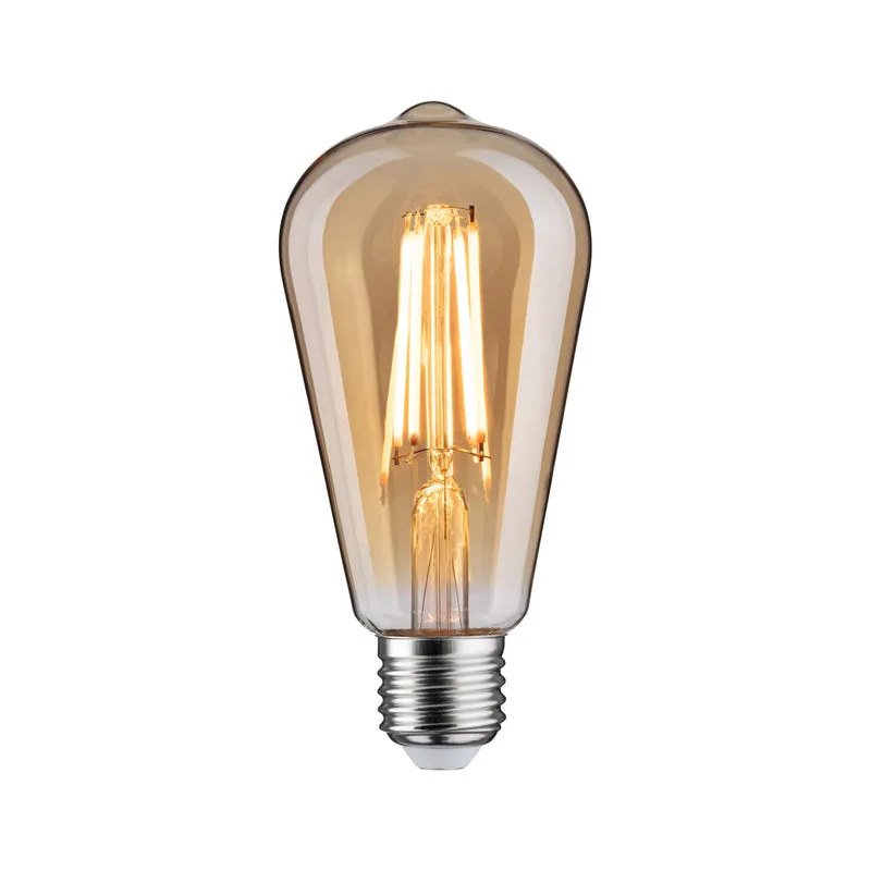 Paulmann 1879 Filament 230V LED Kolben 3 Step Dim 3-Step-Dim 470lm 6W 1800K dimmbar Gold