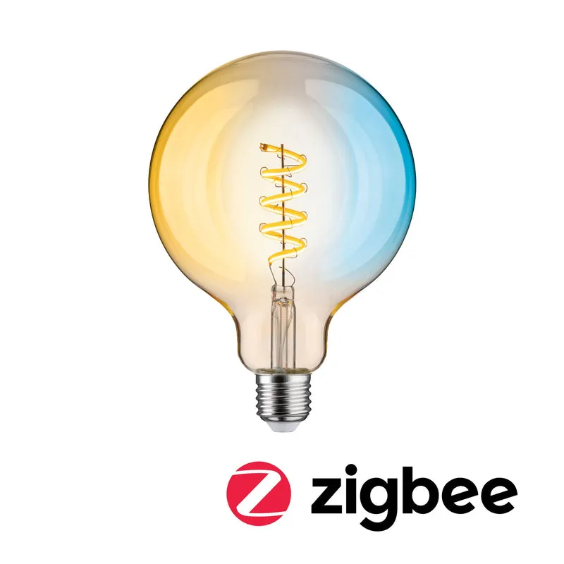 Paulmann Filament 230V LED Globe Smart Home Zigbee 3.0 600lm 7,5W Tunable White dimmbar Gold