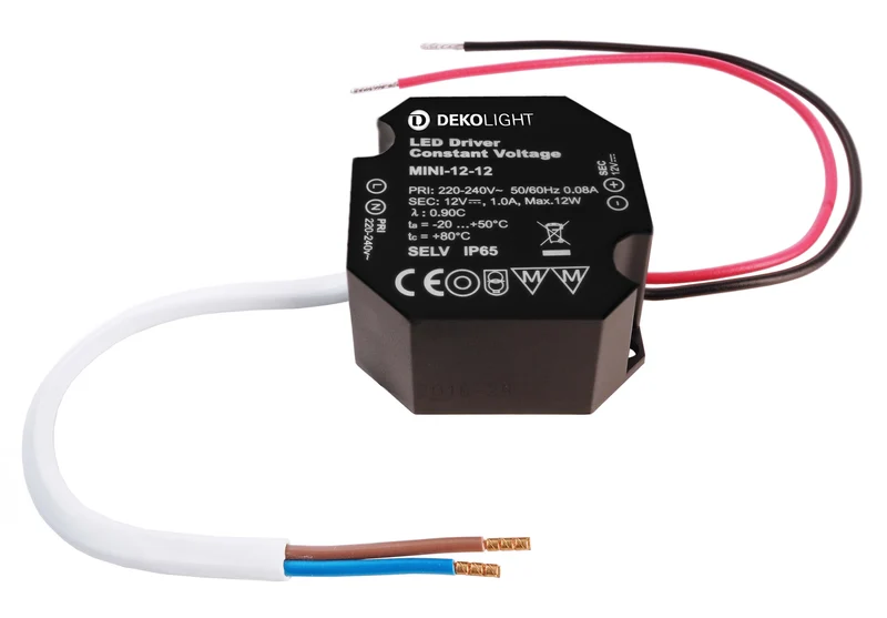 Deko-Light OCTO, CV, Mini 12V/12W Schwarz