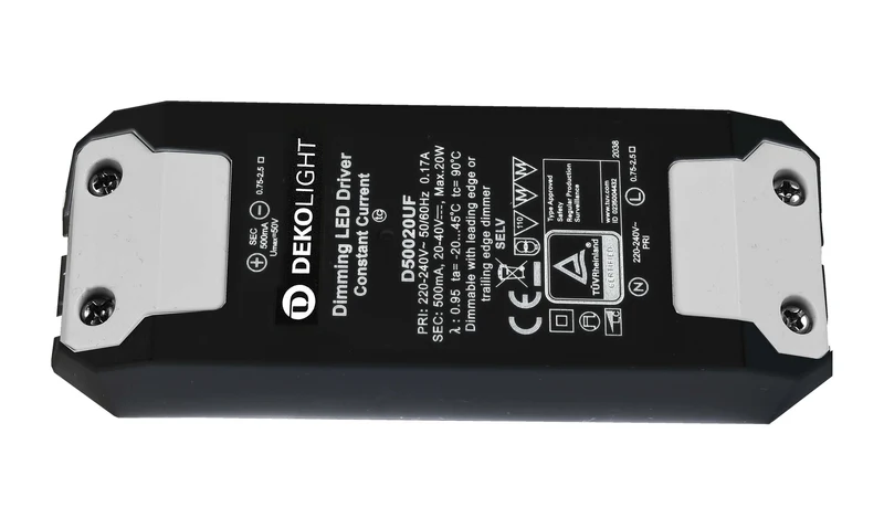 Deko-Light BASIC, DIM, CC, D50020UF/20W Schwarz