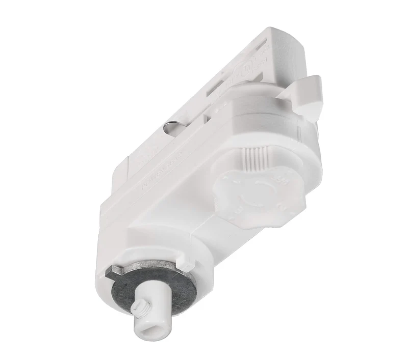 Deko-Light D Line 3-Phasen Adapter für Leuchtenmontage inkl. Montagezubehör Verkehrsweiß RAL 9016