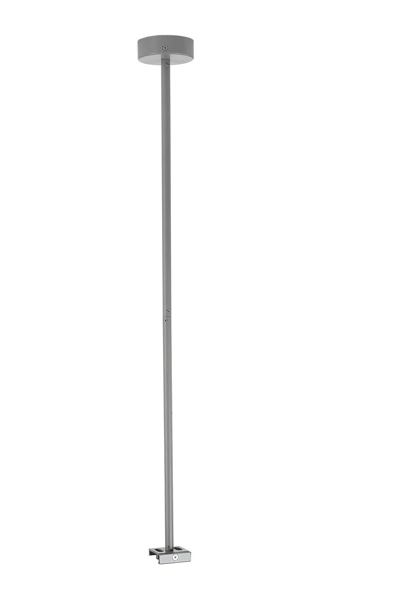 Deko-Light Deckenabhängung starr (63,5cm) für 3-Phasen Leuchte D Line Fenstergrau RAL 7040