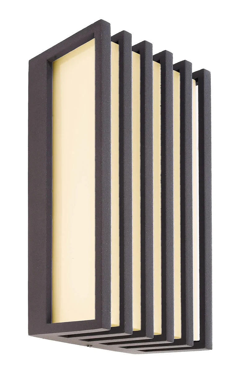 Deko-Light Grumium eckig CCT IV 10W Dunkelgrau