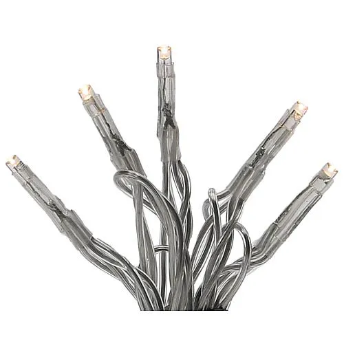 Micro LED-Lichterkette 200 flg ww, transp Kab 6355-123