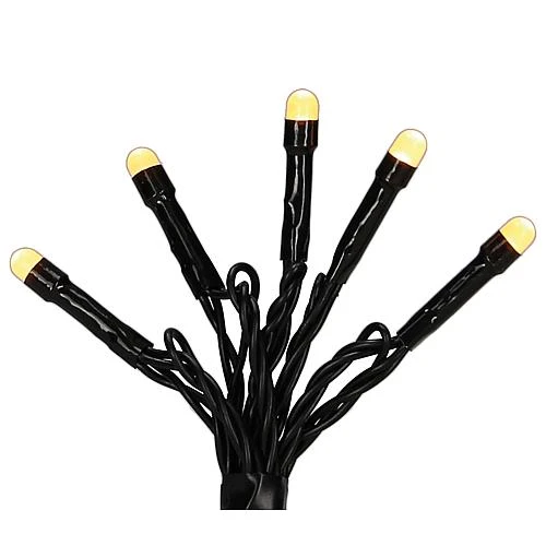 Micro LED-Lichterkette gefrostet 200 flg bernst 3813-800