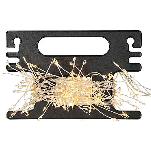 Micro LED-Büschellichterkette 200 flg bernsteinf mit Aufroller 6470-830