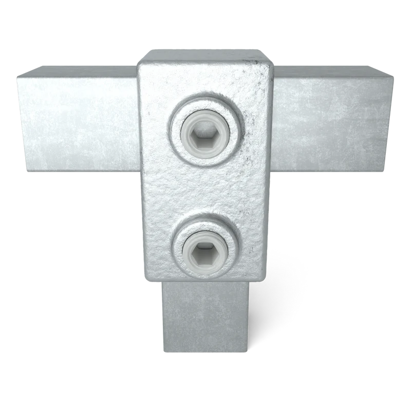 T-Stück kurz 25 mm quadratisch