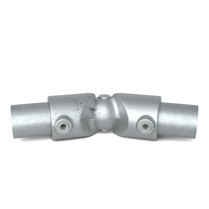 Eckstück verstellbar 75° - 270° 33,7 mm