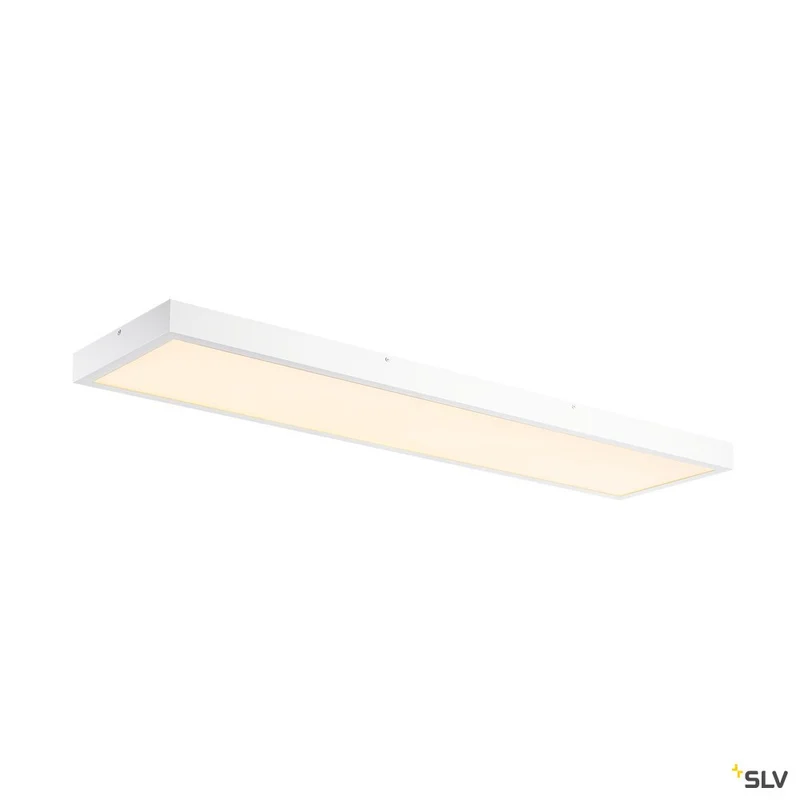 SLV PANEL 1200x300mm LED Indoor Deckenaufbauleuchte,3000K, weiß