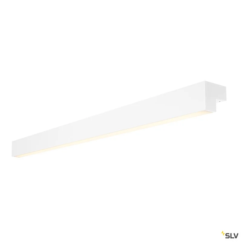 SLV L-LINE 120 LED, Wand- und Deckenleuchte, IP44, 3000K, 3000lm, weiss