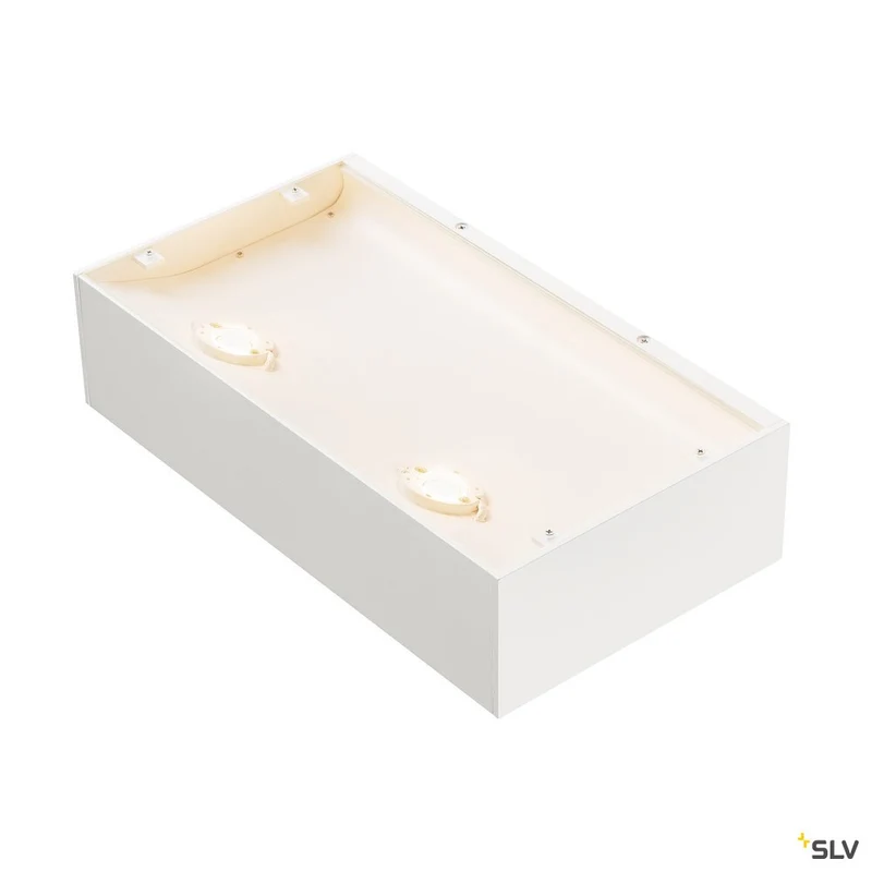 SLV SHELL 30, WL, LED Indoor Wandaufbauleuchte, 3000K, weiß