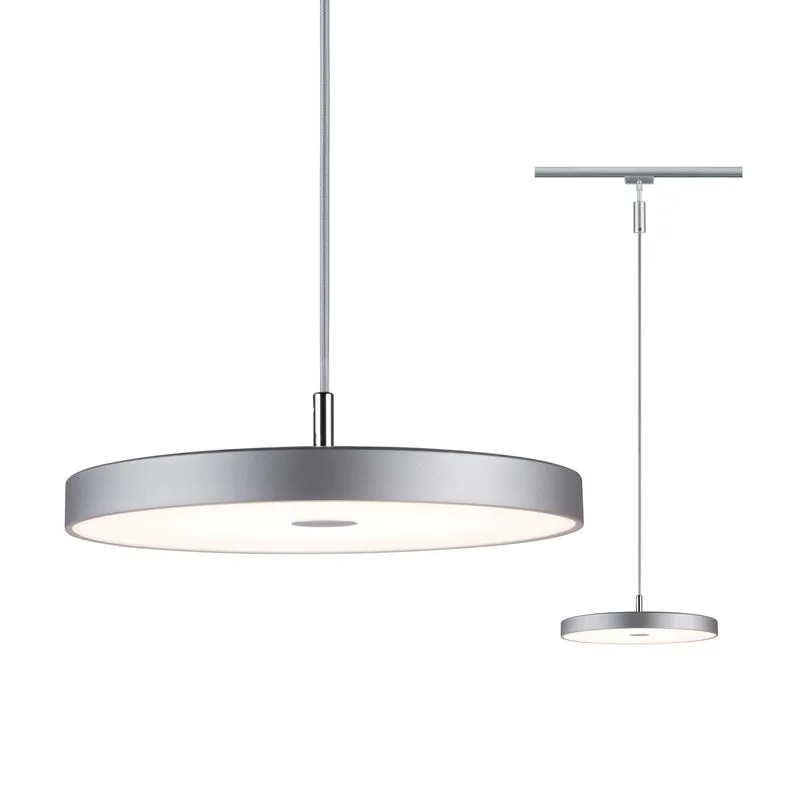 Paulmann URail LED Pendel Hildor 3-Step-Dim 850lm 15W 3000K dimmbar 230V Chrom matt