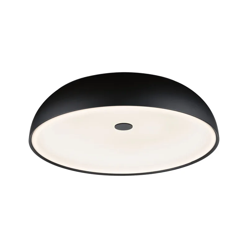 Paulmann LED Deckenleuchte Jaron 3-Step-Dim 2700K 1900lm 230V 26,5W dimmbar Schwarz matt