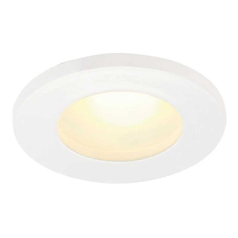 SLV DOLIX OUT GU10 ROUND Downlight, weiss, max. 35W