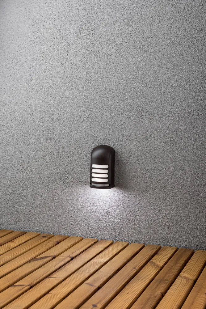Konstsmide Prato Wandleuchte schwarz LED 0,24 W Batterie