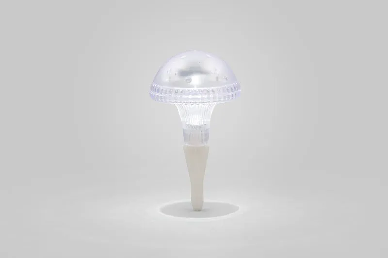 Konstsmide LED Solarleuchte Pilz weiss, Kunststoff