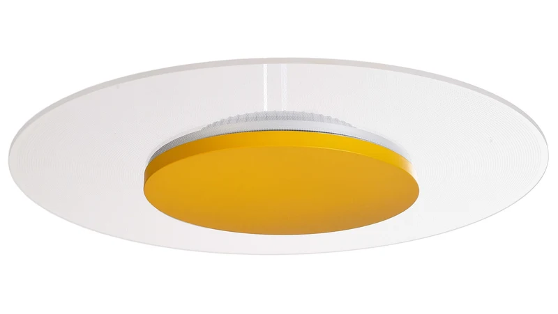 Deko-Light Zaniah 24W, Cover Safran Gelb 24W Weiß