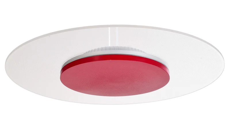 Deko-Light Zaniah 18W, Cover Rubin Rot 18W Weiß